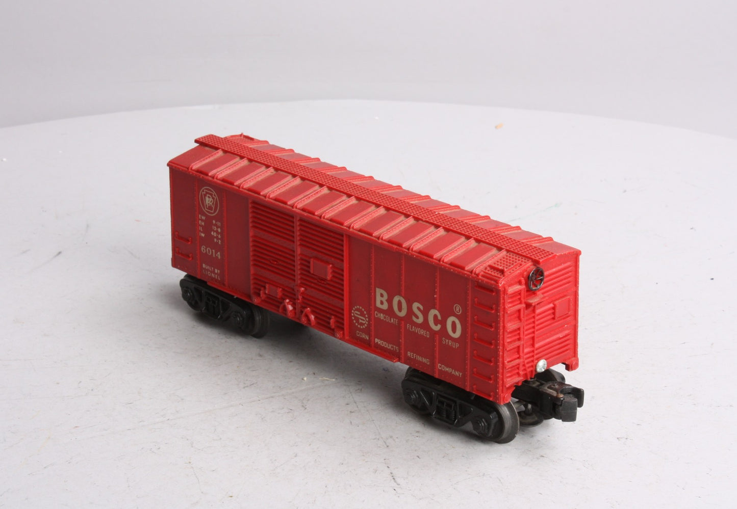 Lionel 6014 Vintage O Bosco Red Short Boxcar EX/Box