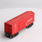 Lionel 6014 Vintage O Bosco Red Short Boxcar EX/Box