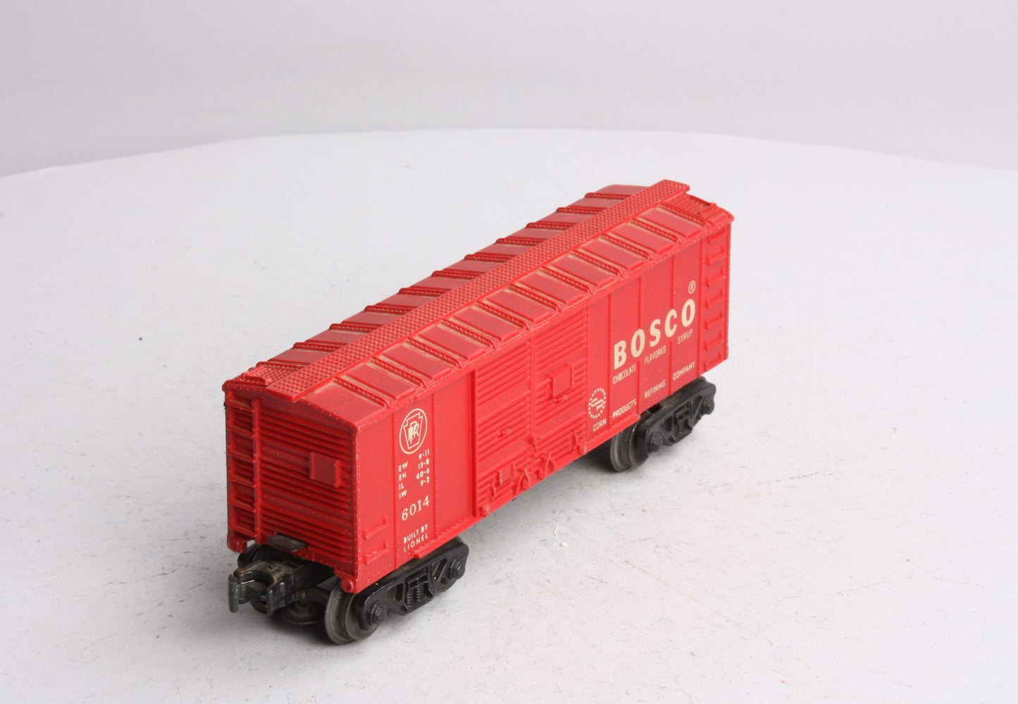 Lionel 6014 Vintage O Bosco Red Short Boxcar EX/Box