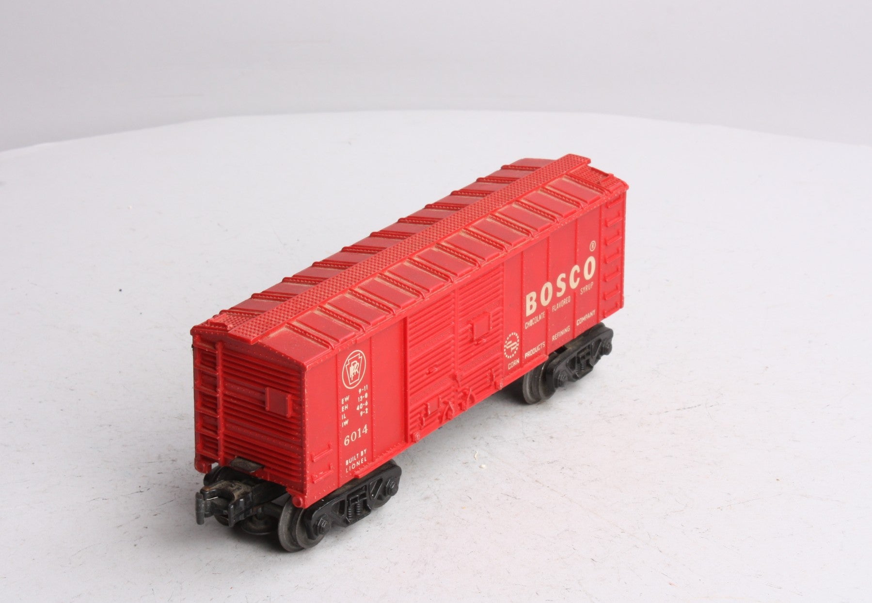 Lionel 6014 Vintage O Bosco Red Short Boxcar EX/Box