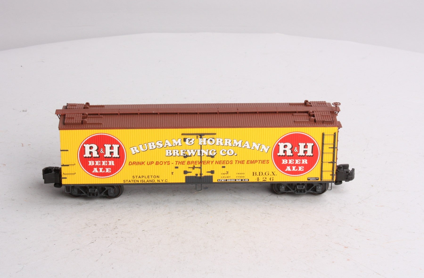 S-Helper 01949 S Gauge Rubsam & Horrmann Brewing Company Reefer Car LN/Box
