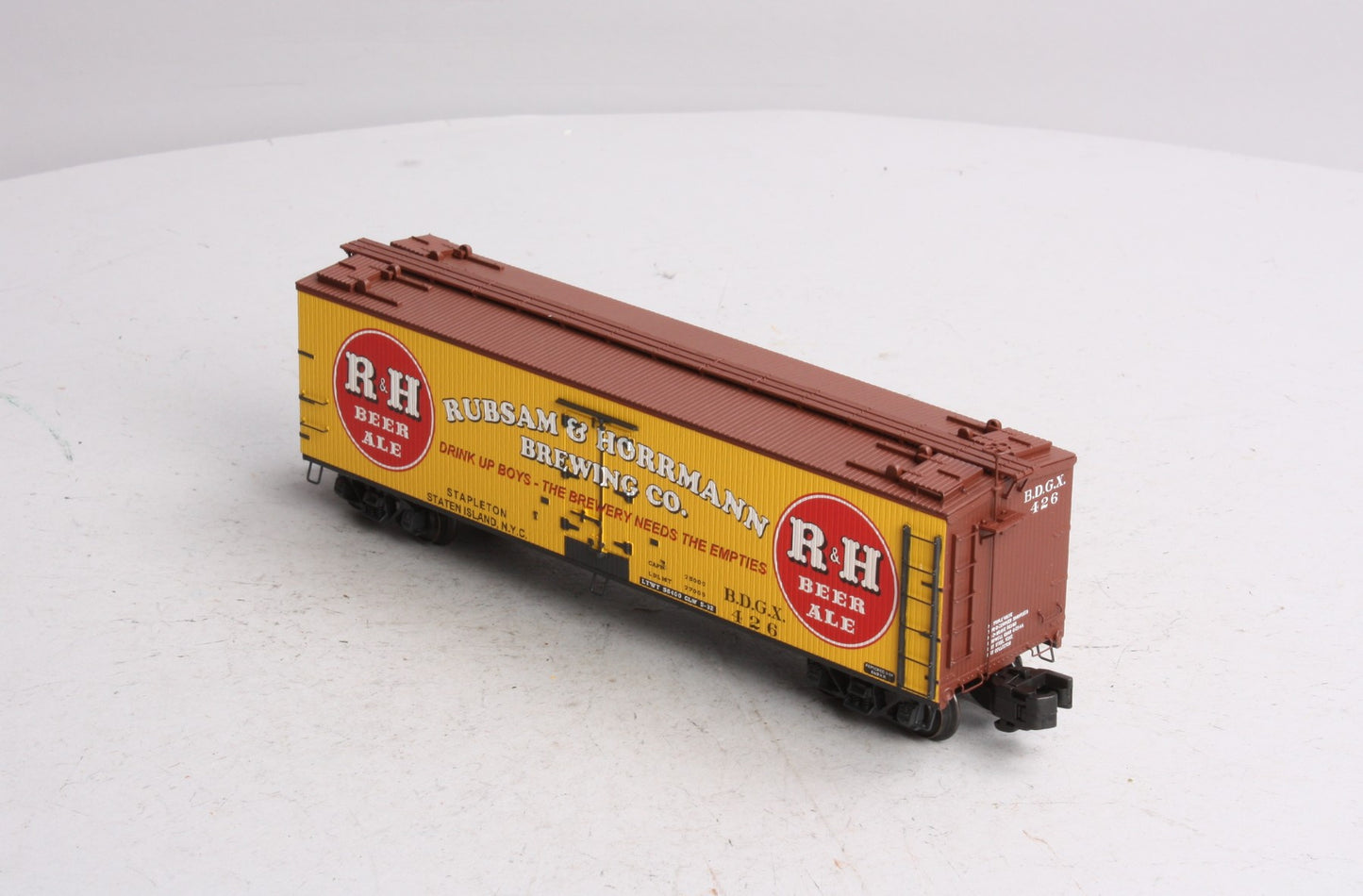 S-Helper 01949 S Gauge Rubsam & Horrmann Brewing Company Reefer Car LN/Box