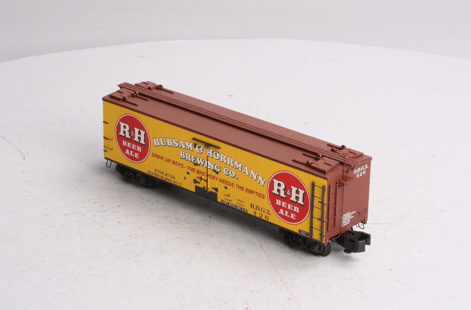 S-Helper 01949 S Gauge Rubsam & Horrmann Brewing Company Reefer Car LN/Box