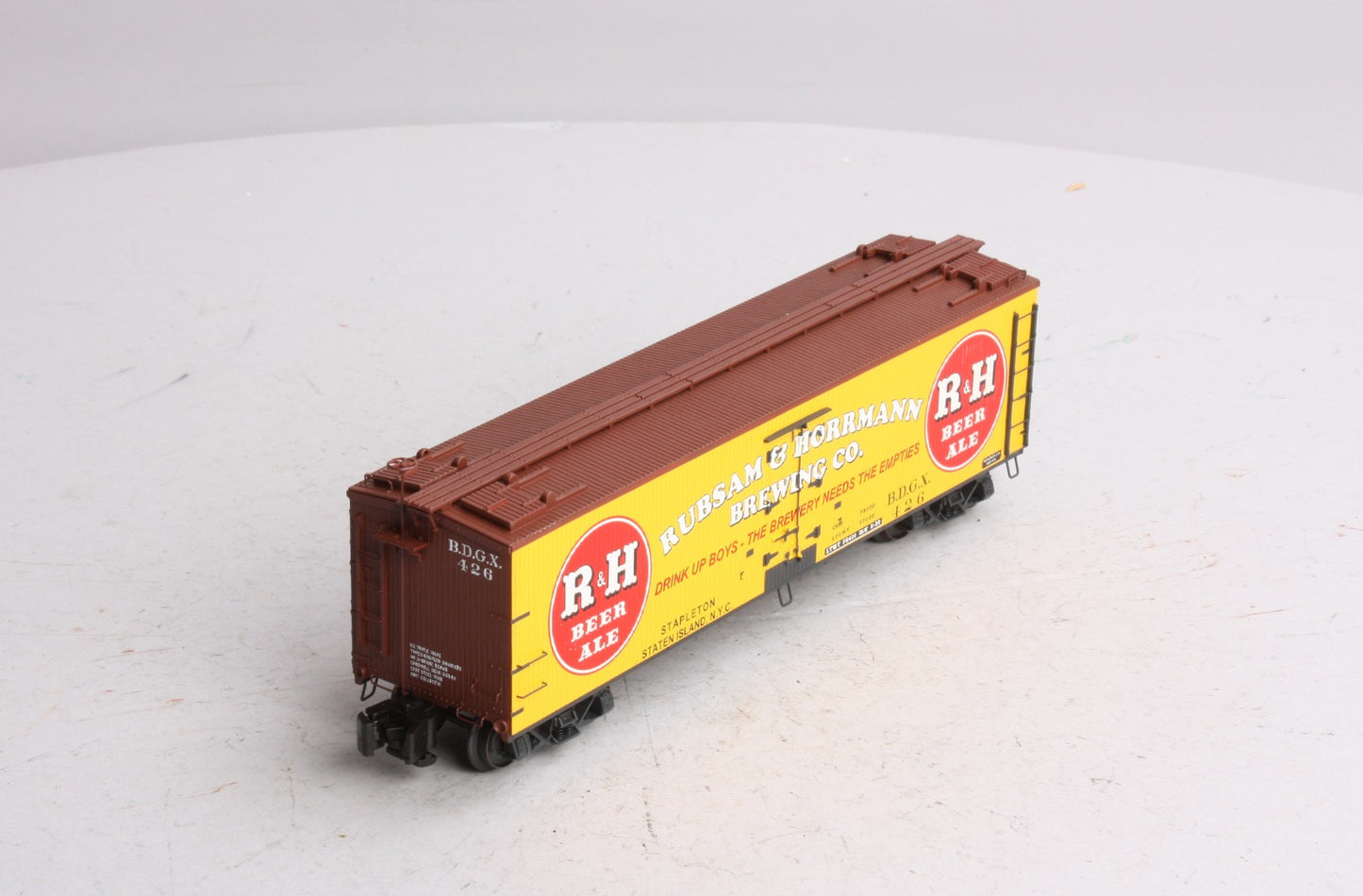 S-Helper 01949 S Gauge Rubsam & Horrmann Brewing Company Reefer Car LN/Box