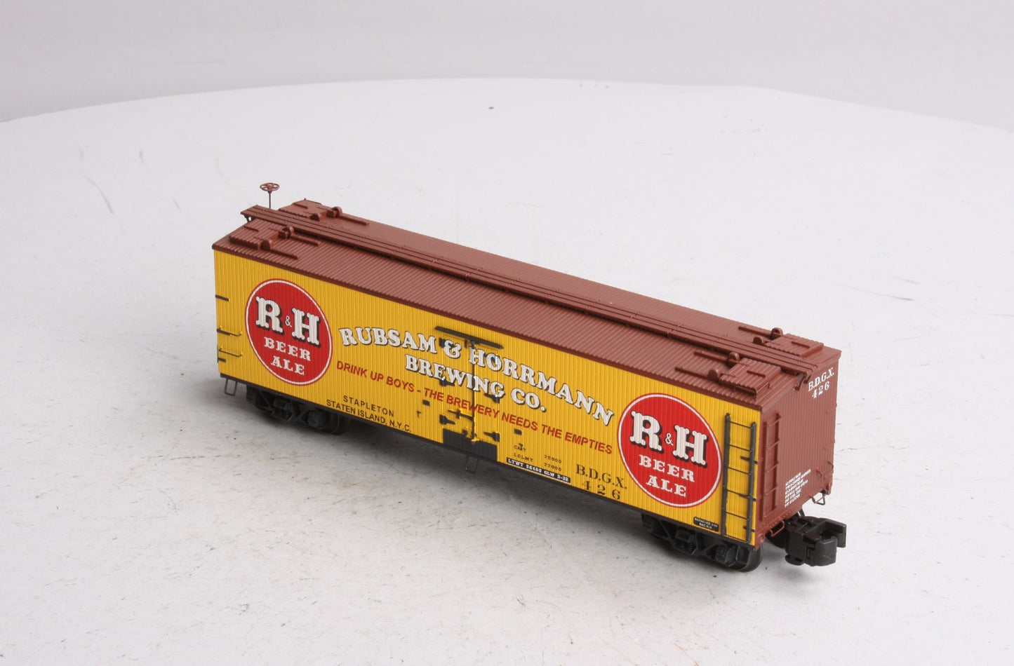 S-Helper 01949 S Gauge Rubsam & Horrmann Brewing Company Reefer Car LN/Box