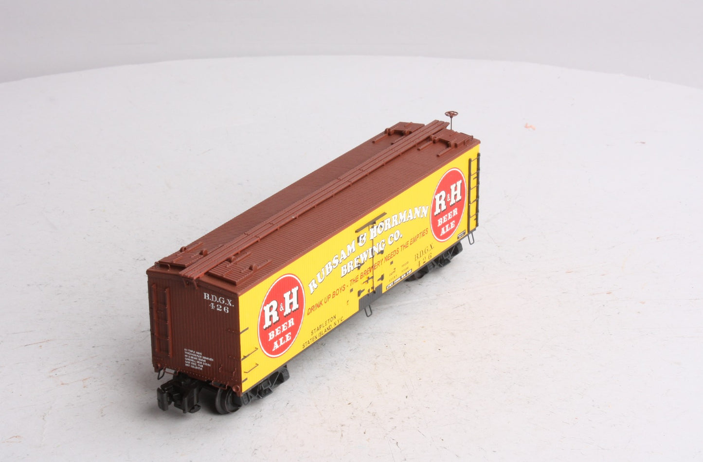 S-Helper 01949 S Gauge Rubsam & Horrmann Brewing Company Reefer Car LN/Box