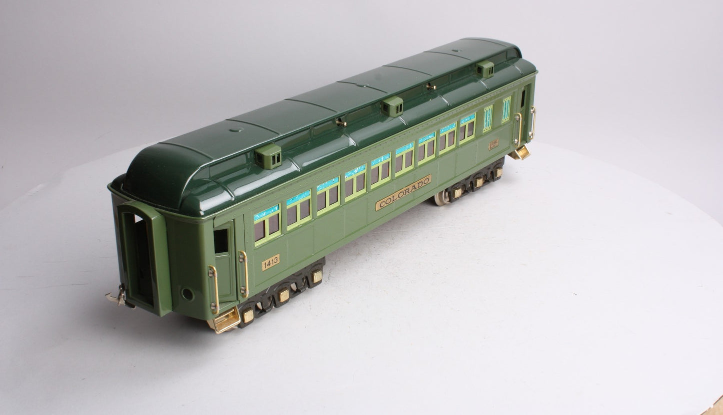 Lionel 6-13405 Standard Gauge Colorado State Set Pullman Car #1413 LN