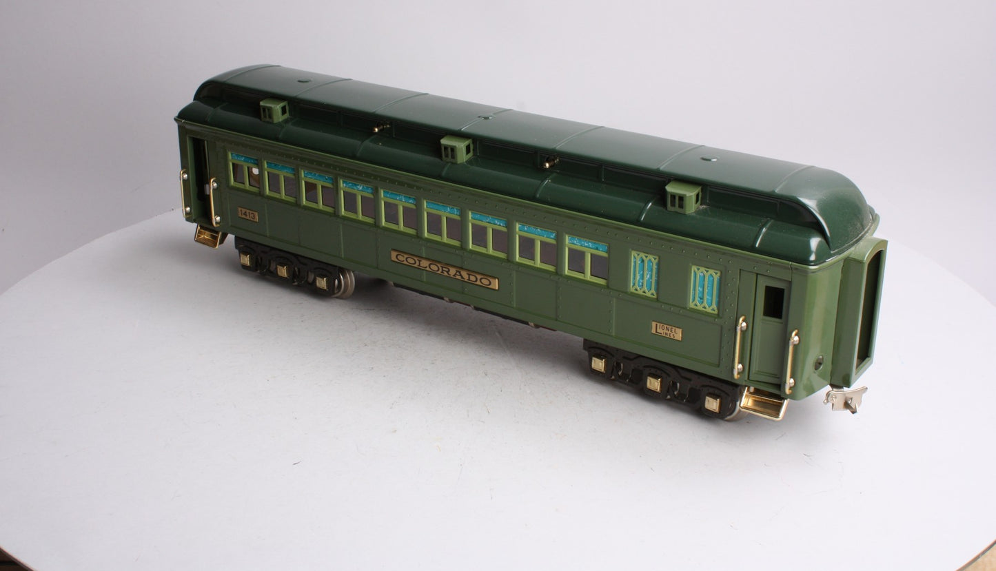 Lionel 6-13405 Standard Gauge Colorado State Set Pullman Car #1413 LN
