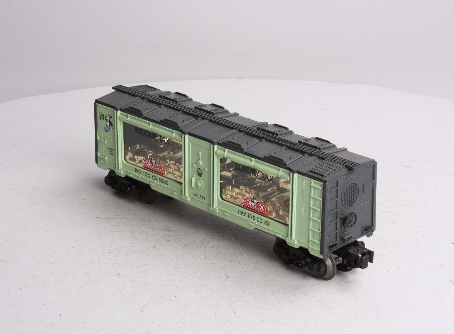 Lionel 6-52158 O Gauge Monopoly Luxury/Income Tax Mint Car LN/Box
