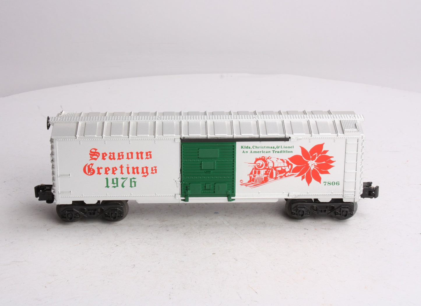 Lionel 6-7806 O Gauge 1976 Seasons Greetings Boxcar LN/Box