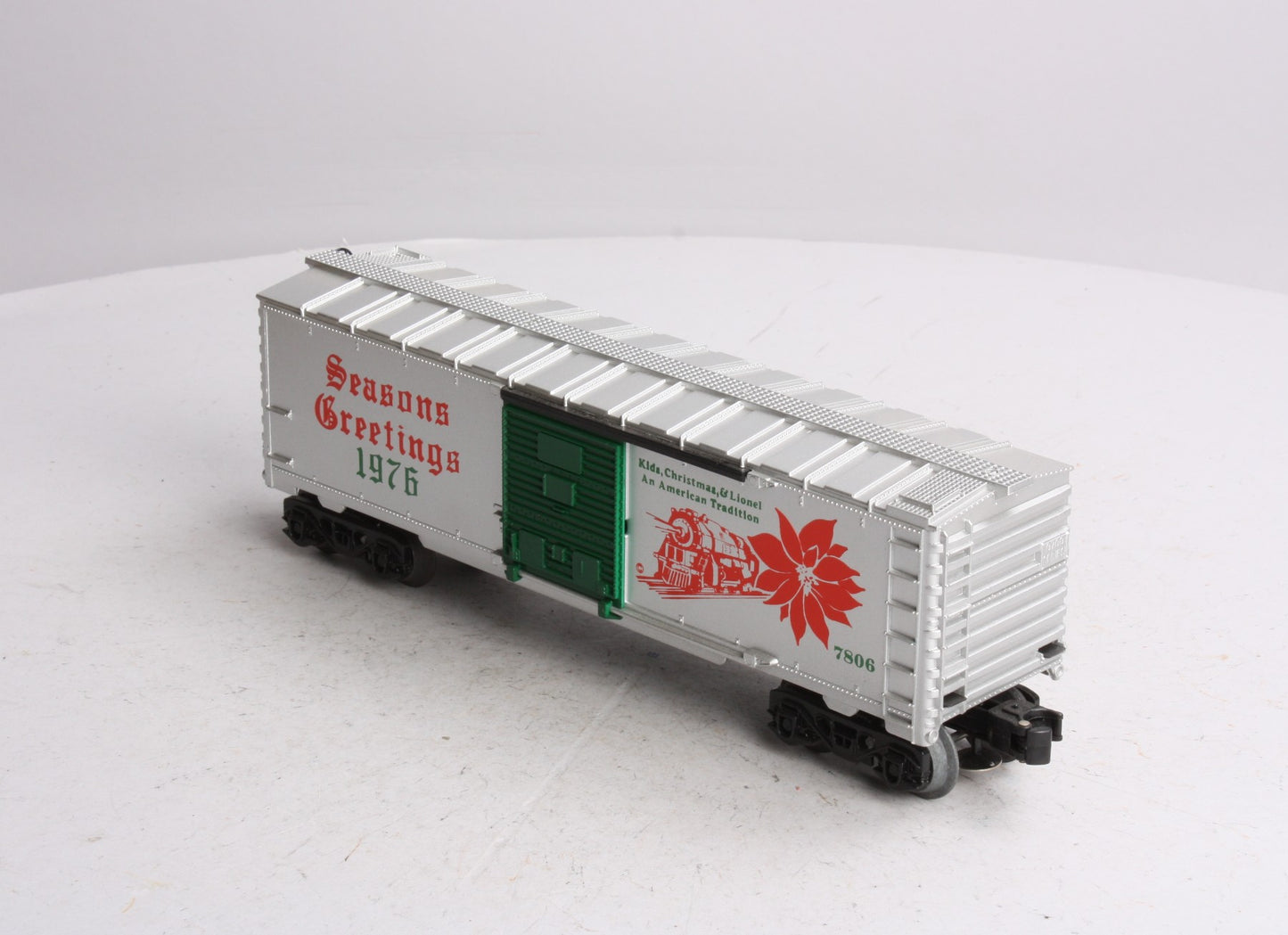 Lionel 6-7806 O Gauge 1976 Seasons Greetings Boxcar LN/Box