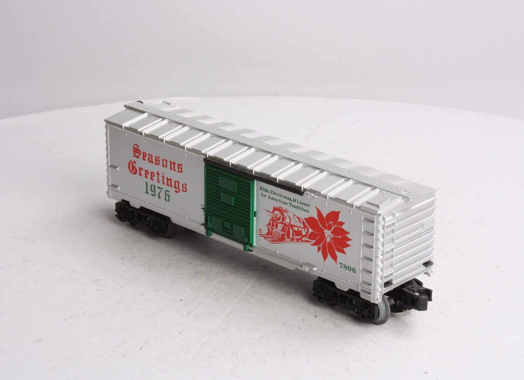 Lionel 6-7806 O Gauge 1976 Seasons Greetings Boxcar LN/Box