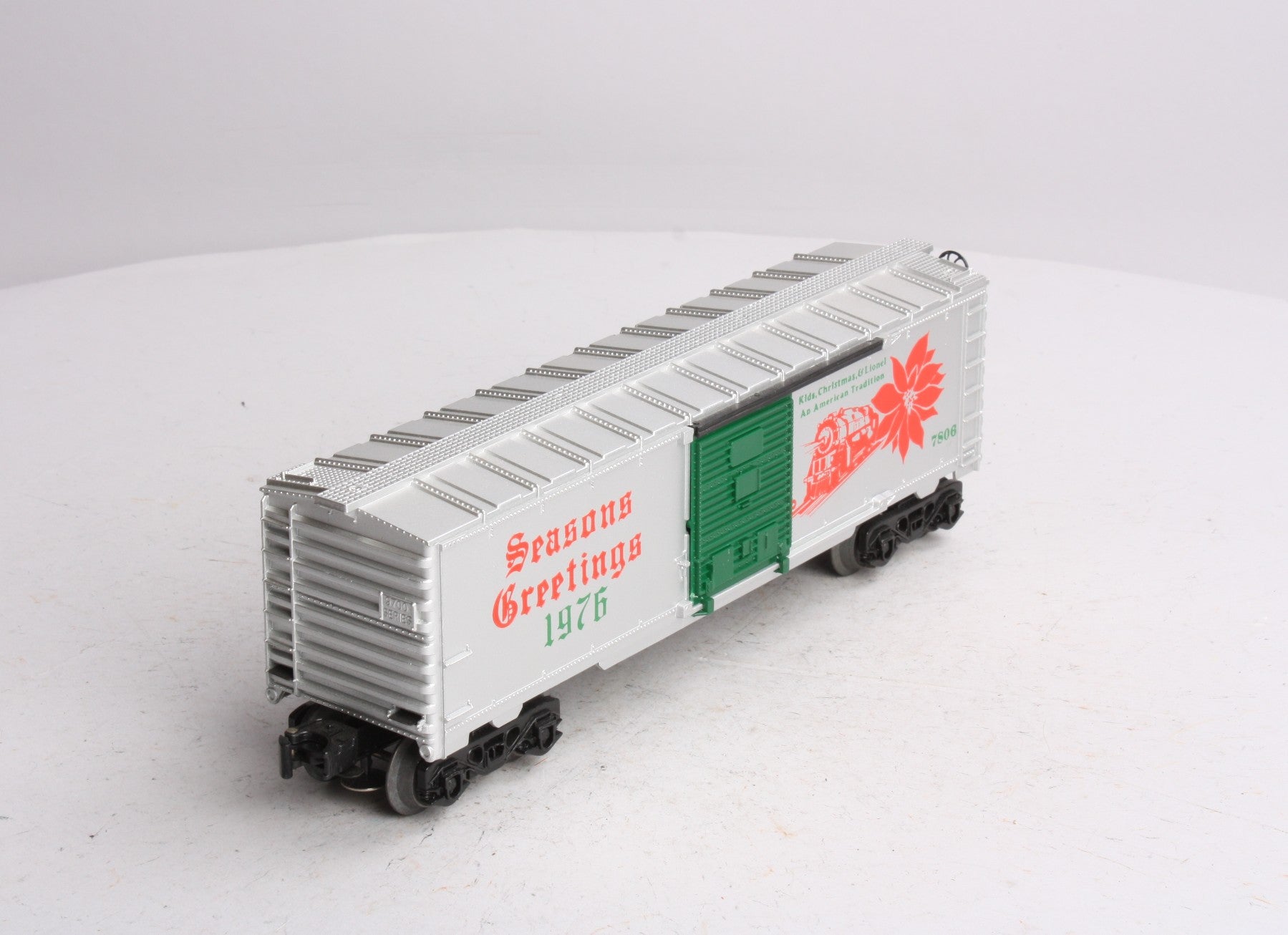 Lionel 6-7806 O Gauge 1976 Seasons Greetings Boxcar LN/Box