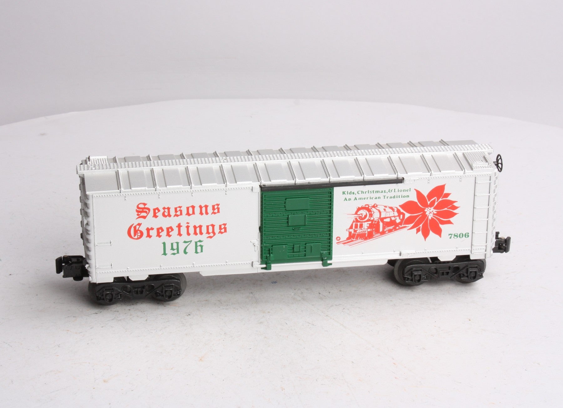 Lionel 6-7806 O Gauge 1976 Seasons Greetings Boxcar LN/Box
