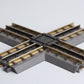 MTH 40-1006 O Scale RealTrax 90 Degree Crossing Track Section RiteTrax LN
