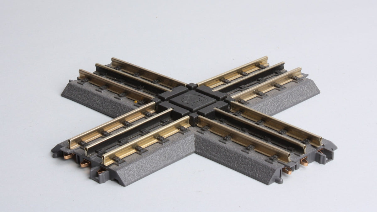 MTH 40-1006 O Scale RealTrax 90 Degree Crossing Track Section RiteTrax LN