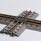 MTH 40-1006 O Scale RealTrax 90 Degree Crossing Track Section RiteTrax LN