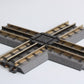 MTH 40-1006 O Scale RealTrax 90 Degree Crossing Track Section RiteTrax LN