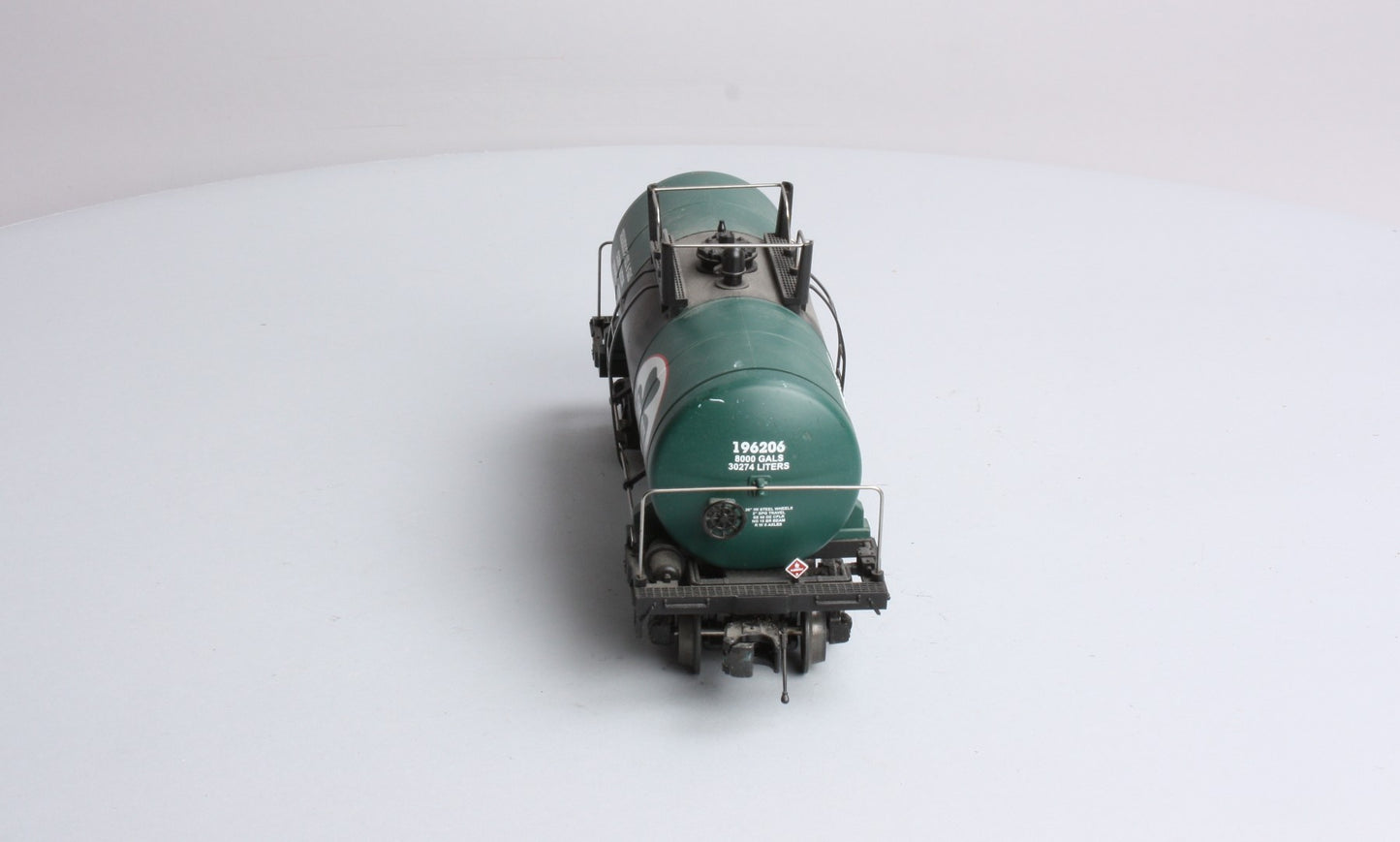 MTH 20-96118 O Gauge Shamrock Oil & Gas Tank Car #196206 LN/Box