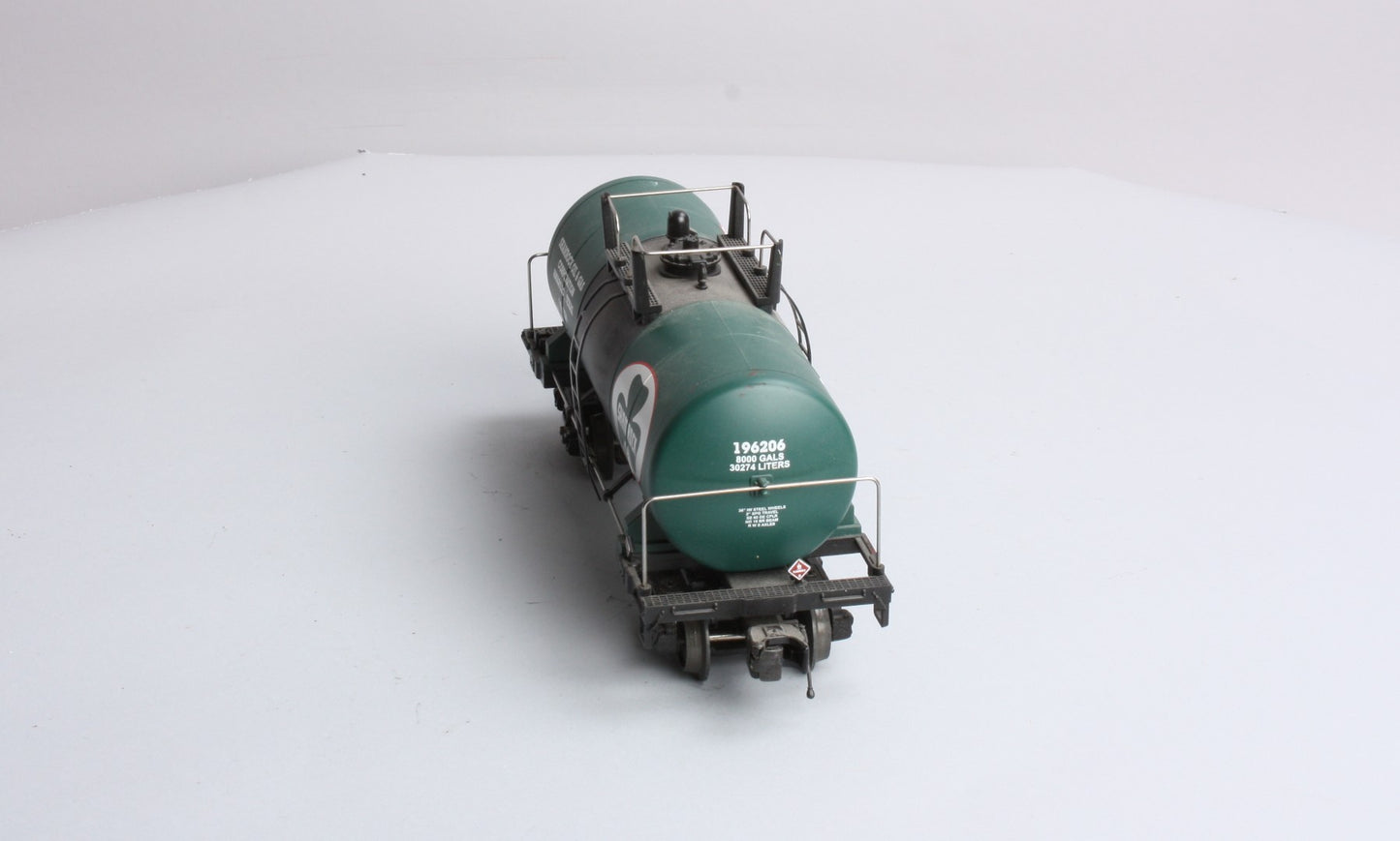 MTH 20-96118 O Gauge Shamrock Oil & Gas Tank Car #196206 LN/Box