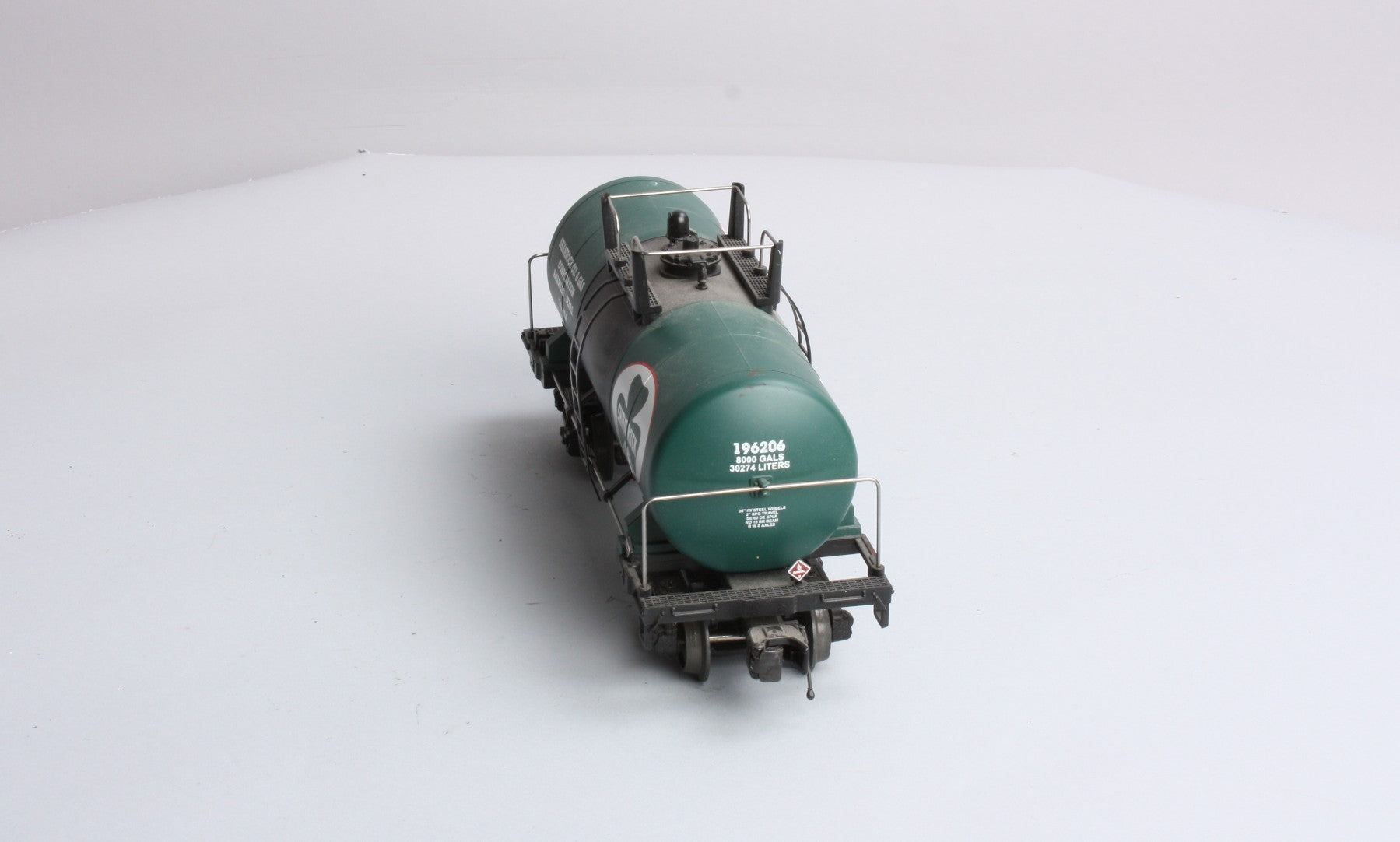 MTH 20-96118 O Gauge Shamrock Oil & Gas Tank Car #196206 LN/Box
