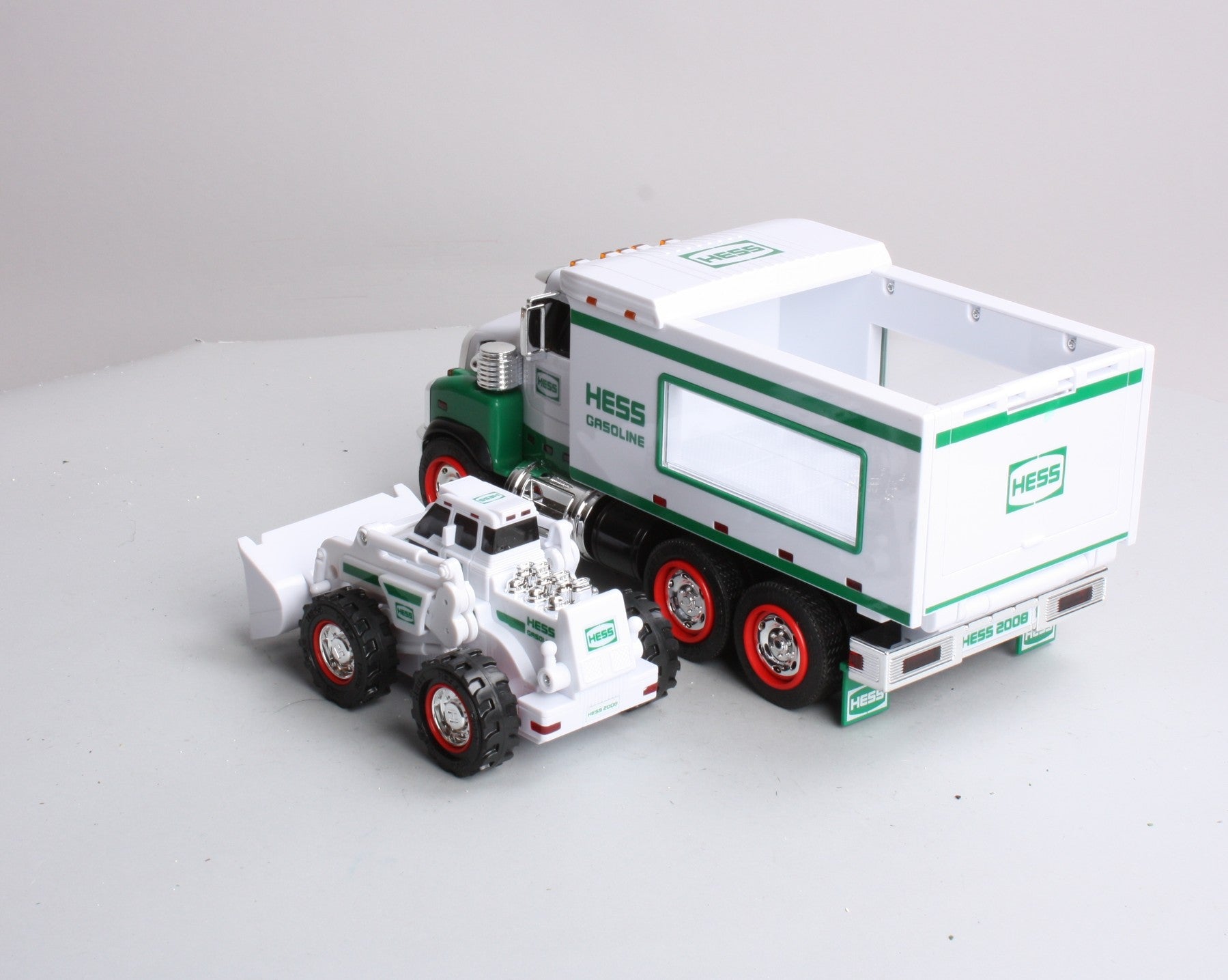 Hess 2008 Die Cast Toy Truck And Front Loader NIB
