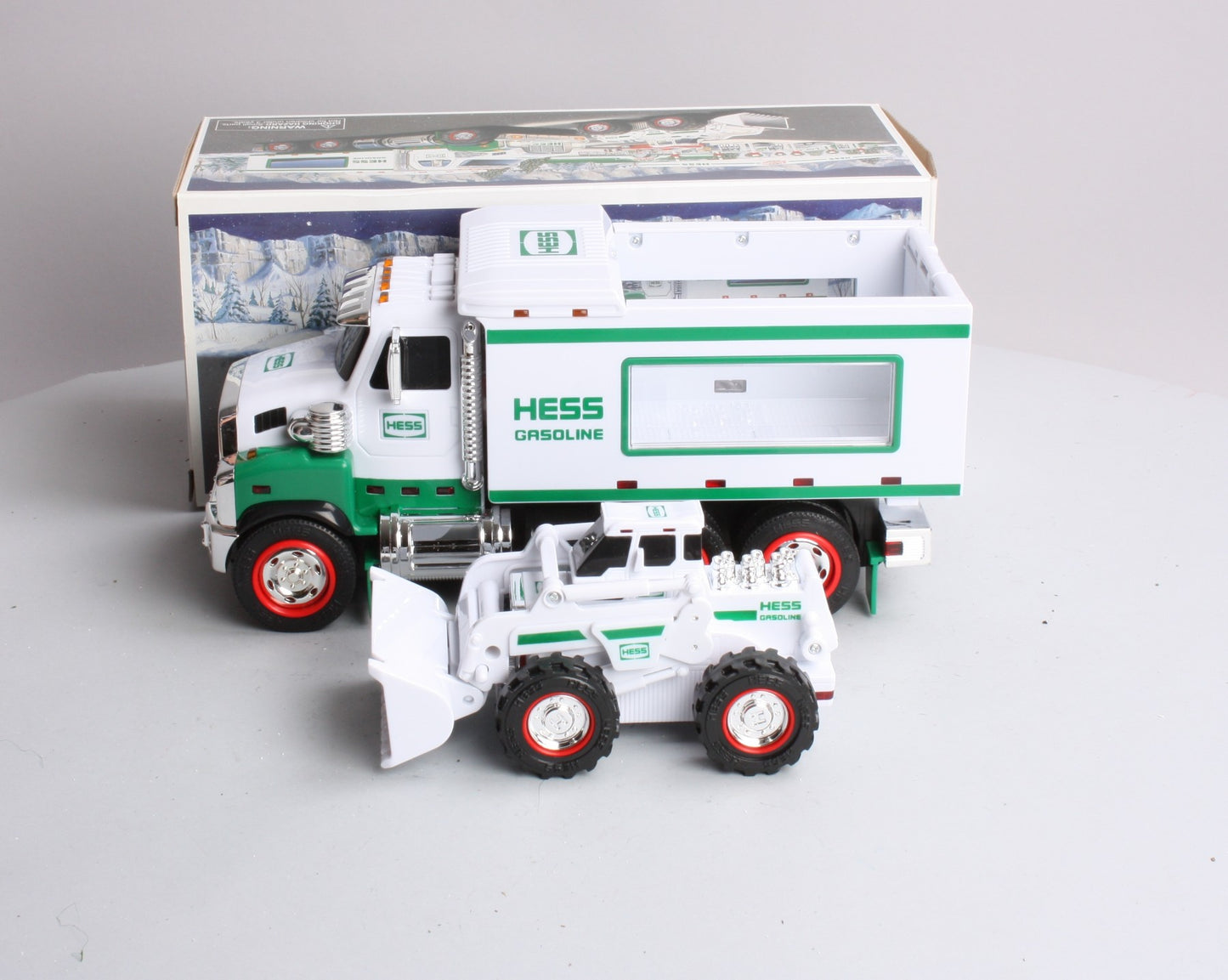 Hess 2008 Die Cast Toy Truck And Front Loader NIB