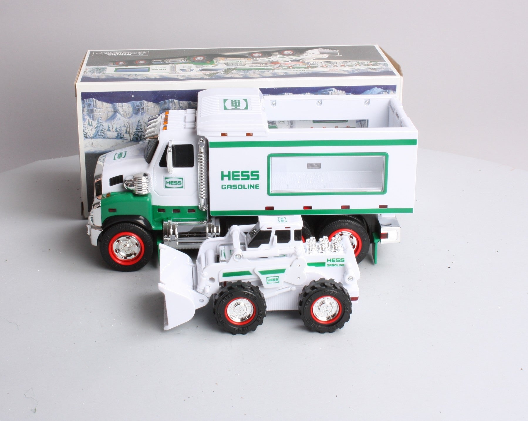 Hess 2008 Die Cast Toy Truck And Front Loader NIB