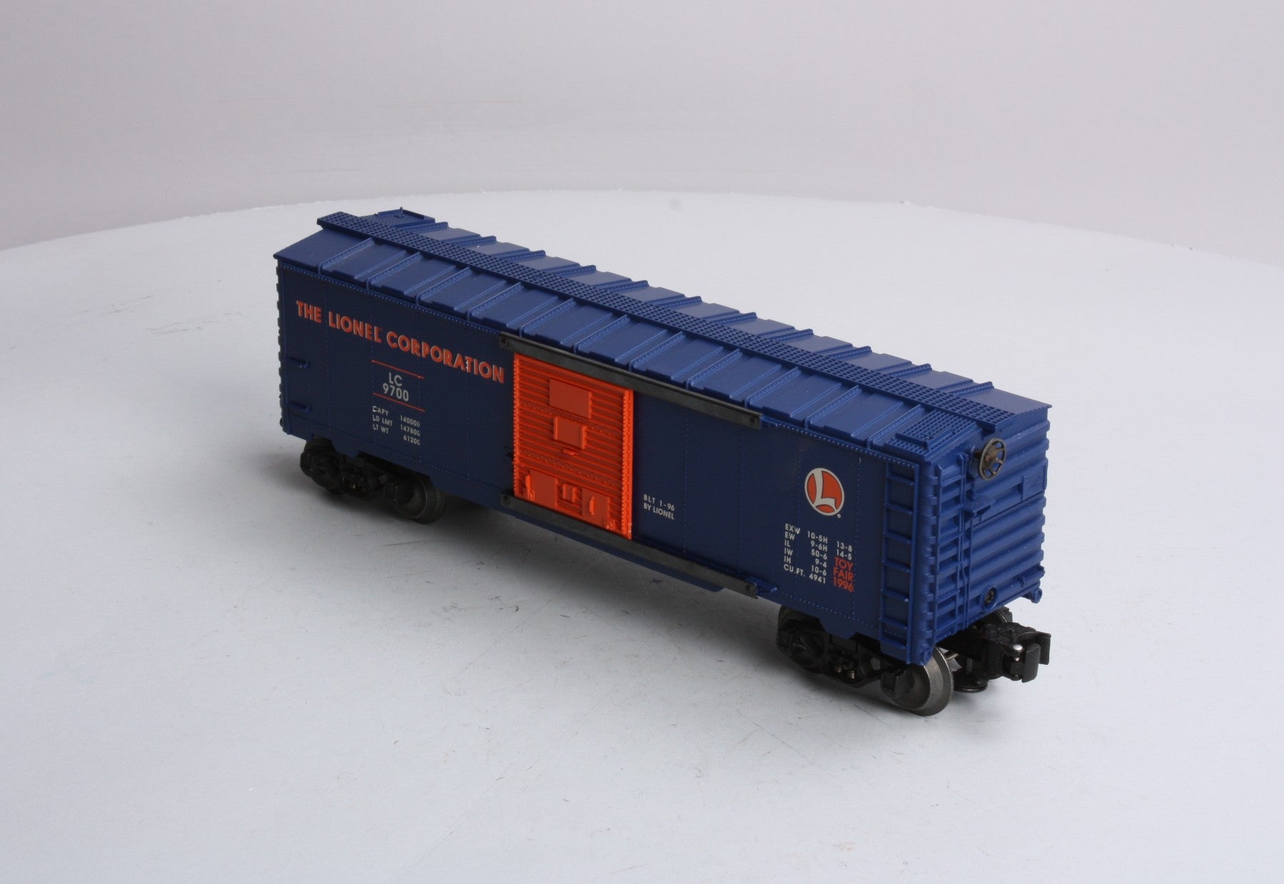 Lionel 6-16269 O Gauge Lionel Corporation Boxcar #9700 LN/Box