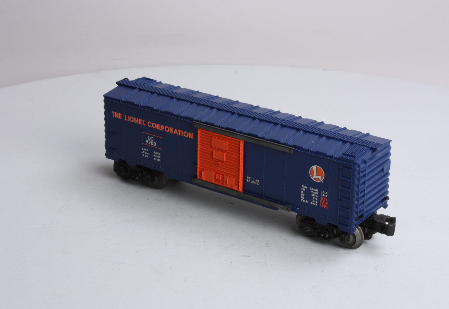 Lionel 6-16269 O Gauge Lionel Corporation Boxcar #9700 LN/Box