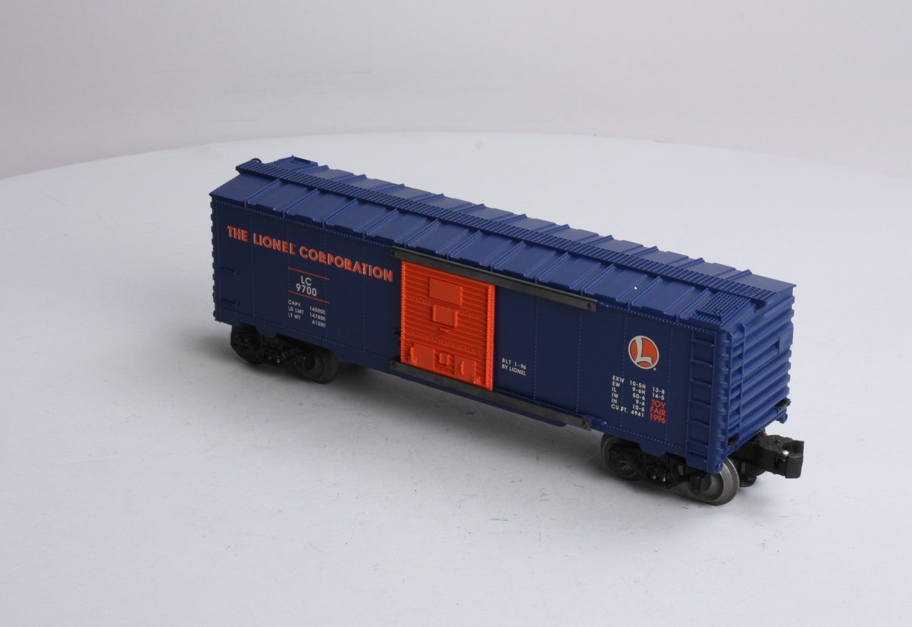 Lionel 6-16269 O Gauge Lionel Corporation Boxcar #9700 LN/Box