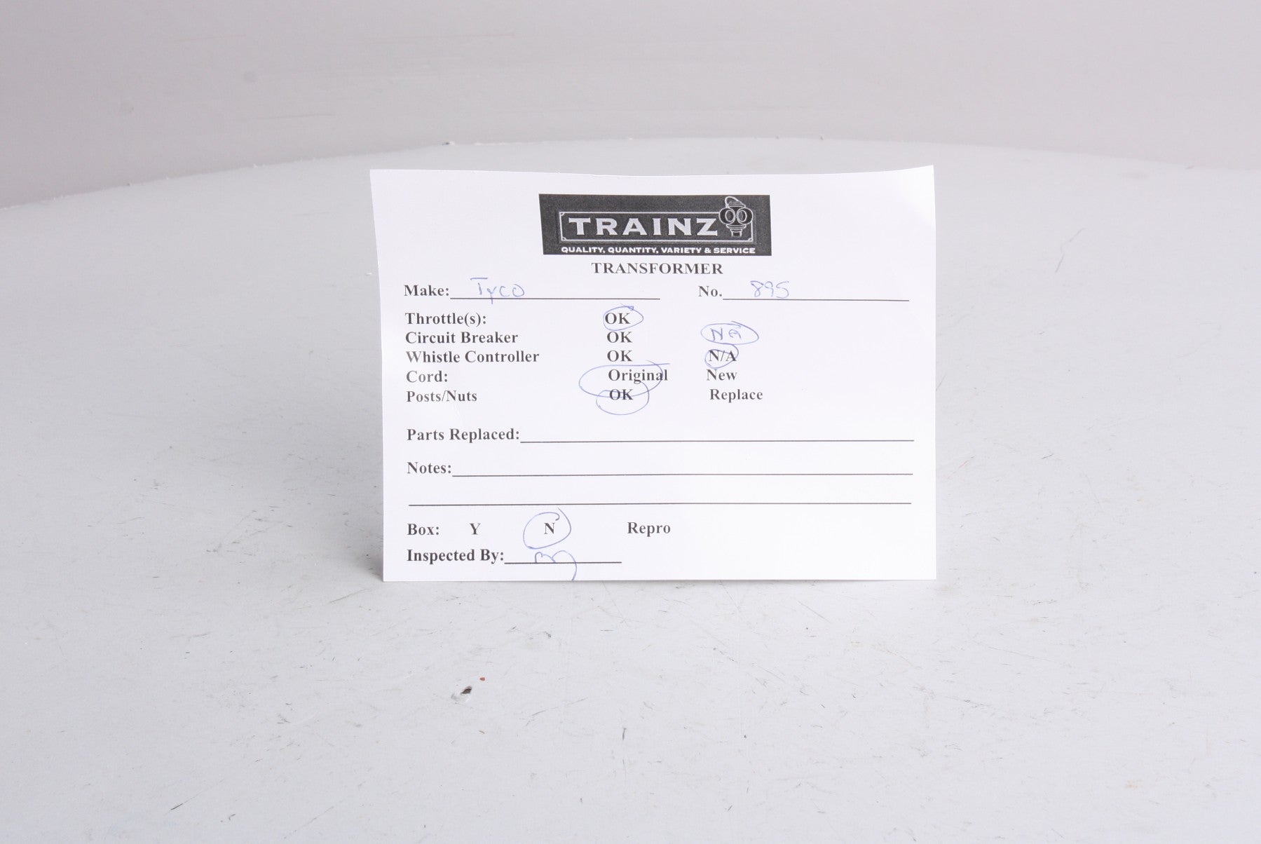 Tyco 895 Pak 1 AC/DC Powerpack