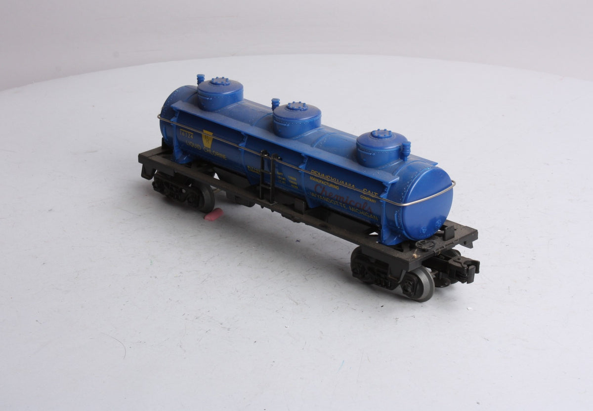 Lionel 6-16124 O Gauge Pennsylvania Salt 3-Dome Tank Car