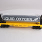 Lionel 6-16368 O Gauge Katy Liquefied Oxygen Flatcar #16368 LN/Box