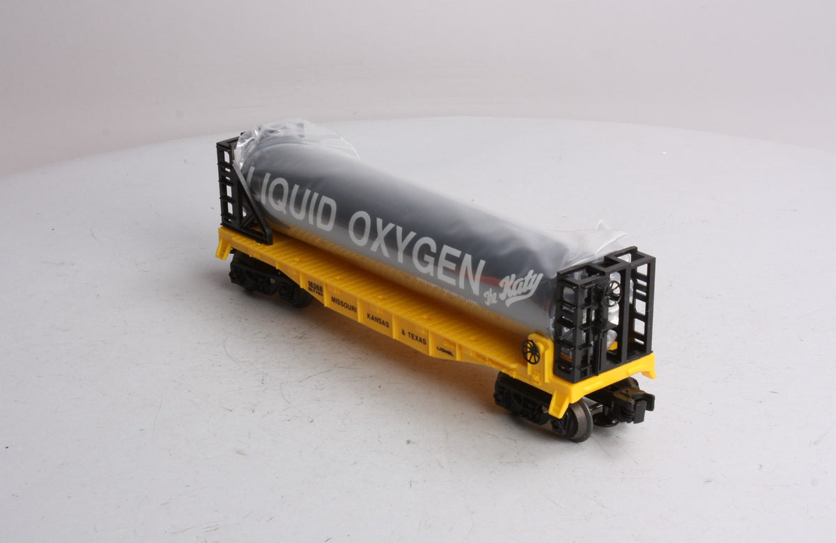 Lionel 6-16368 O Gauge Katy Liquefied Oxygen Flatcar #16368 LN/Box