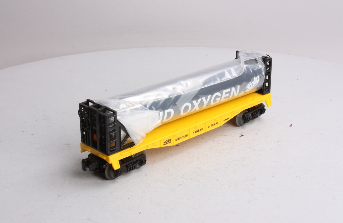 Lionel 6-16368 O Gauge Katy Liquefied Oxygen Flatcar #16368 LN/Box