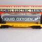 Lionel 6-16368 O Gauge Katy Liquefied Oxygen Flatcar #16368 LN/Box