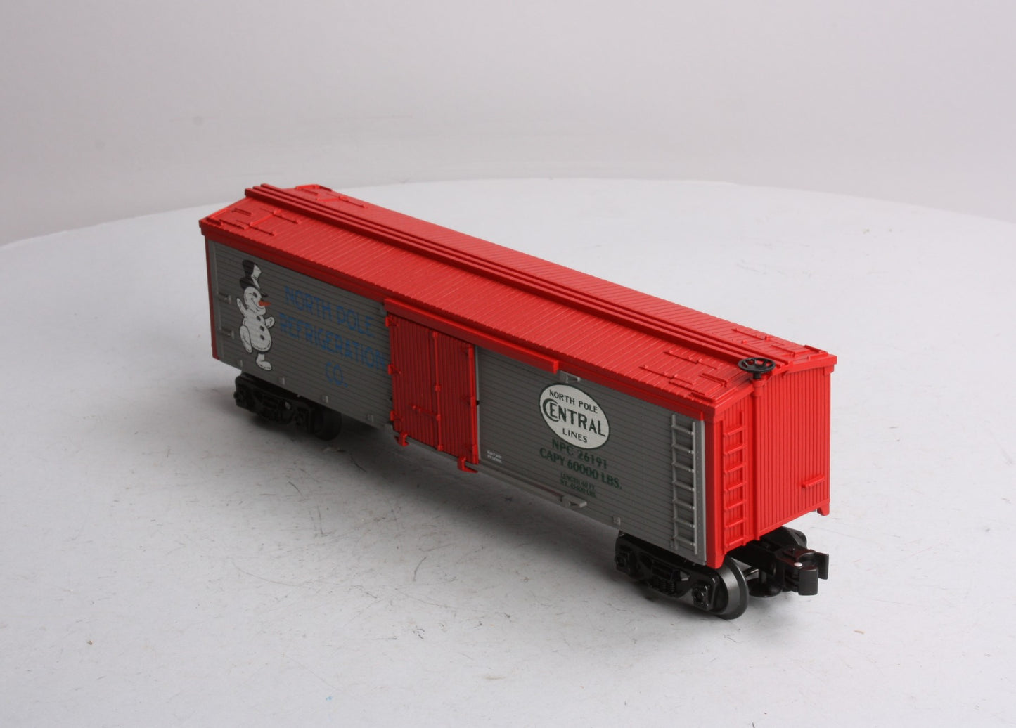 Lionel 6-26191 O Gauge North Pole Central Reefer Car LN/Box