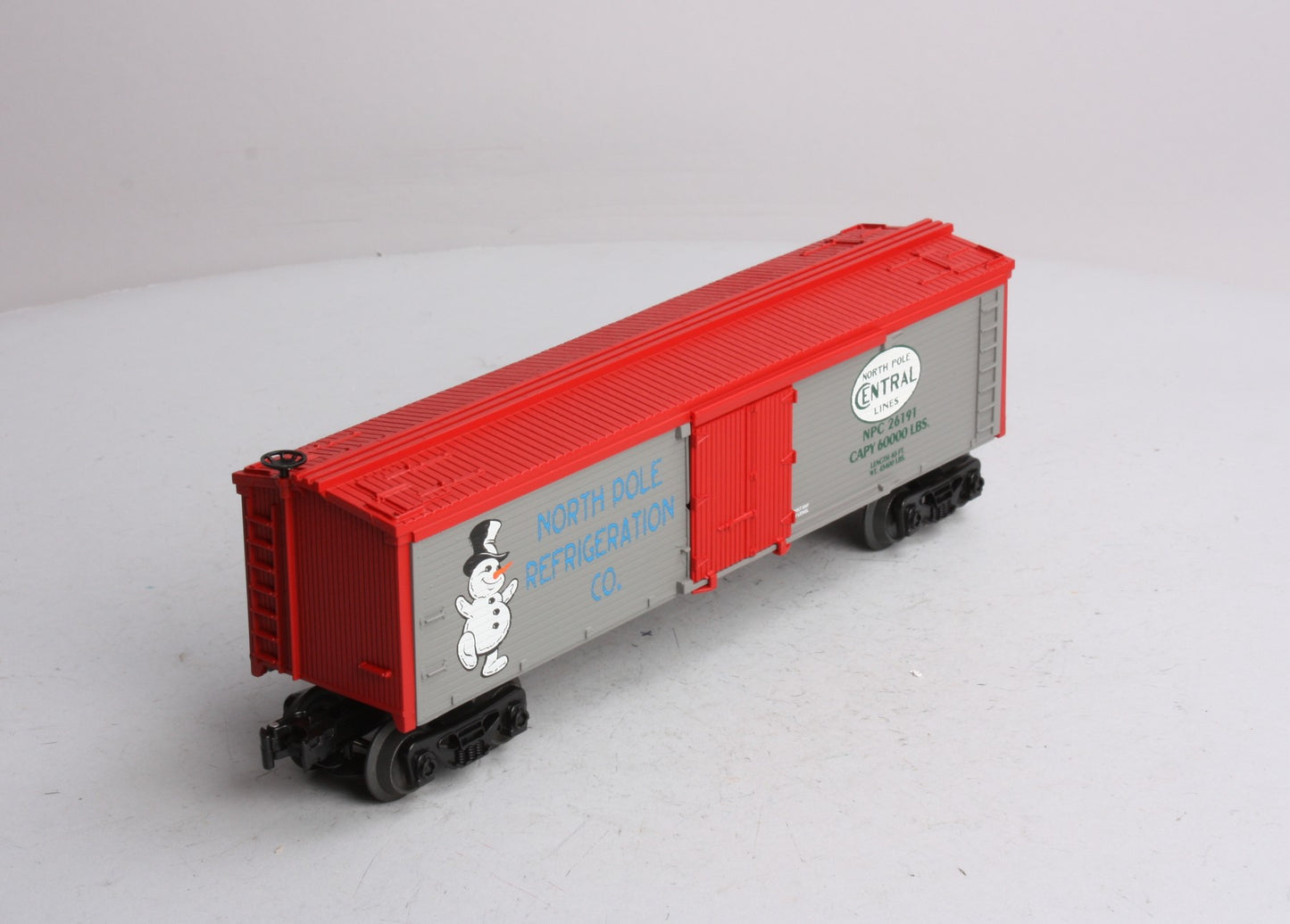 Lionel 6-26191 O Gauge North Pole Central Reefer Car LN/Box
