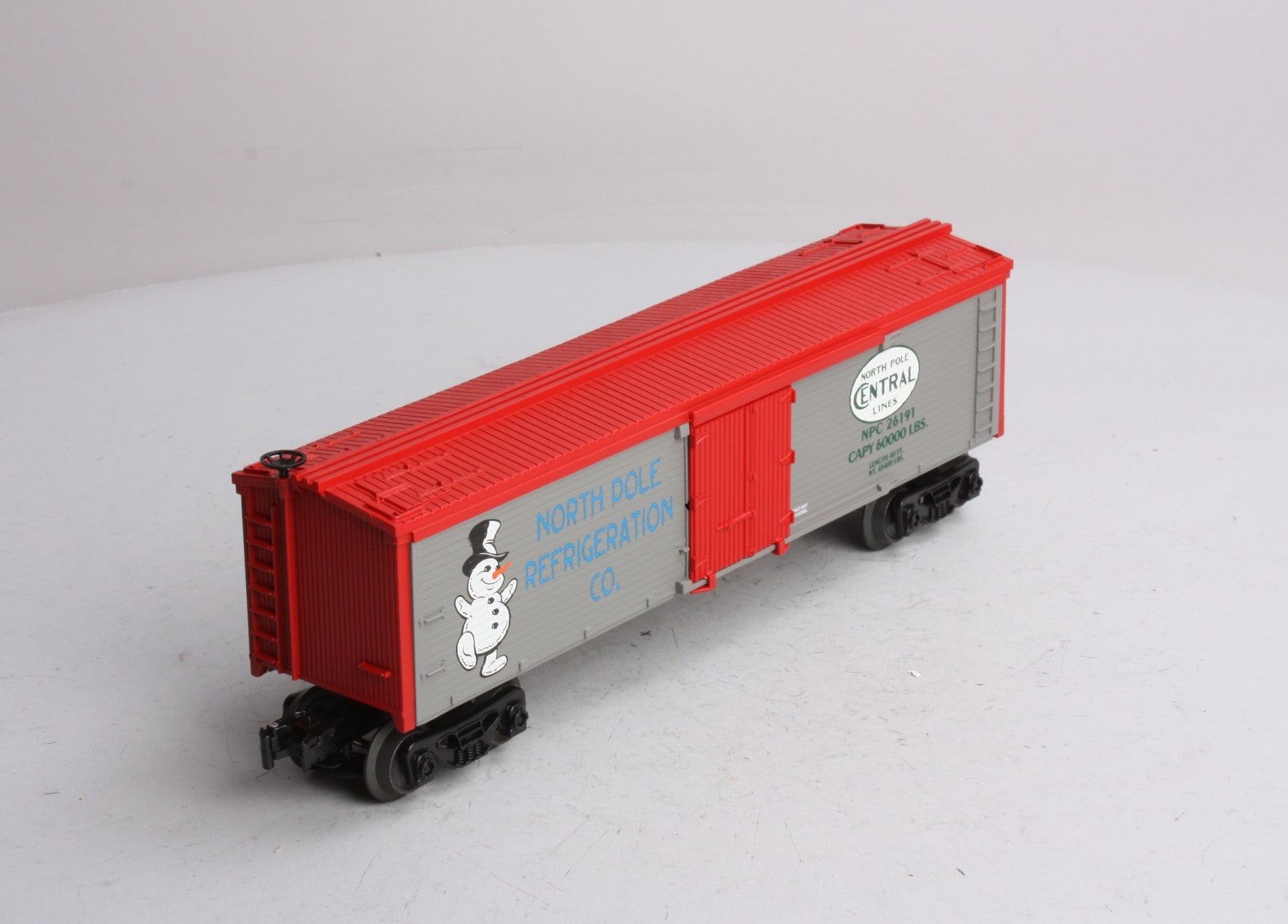 Lionel 6-26191 O Gauge North Pole Central Reefer Car LN/Box