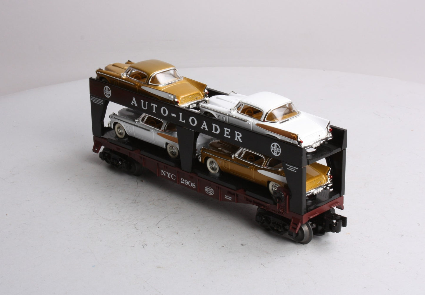 Lionel 6-52474 LOTS 2008 New York Central Evans Auto Loader W/ 4 Autos LN/Box