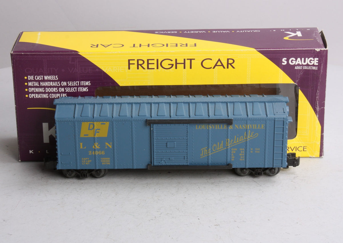 K-Line K511-010 S Gauge Louisville & Nashville Boxcar LN/Box