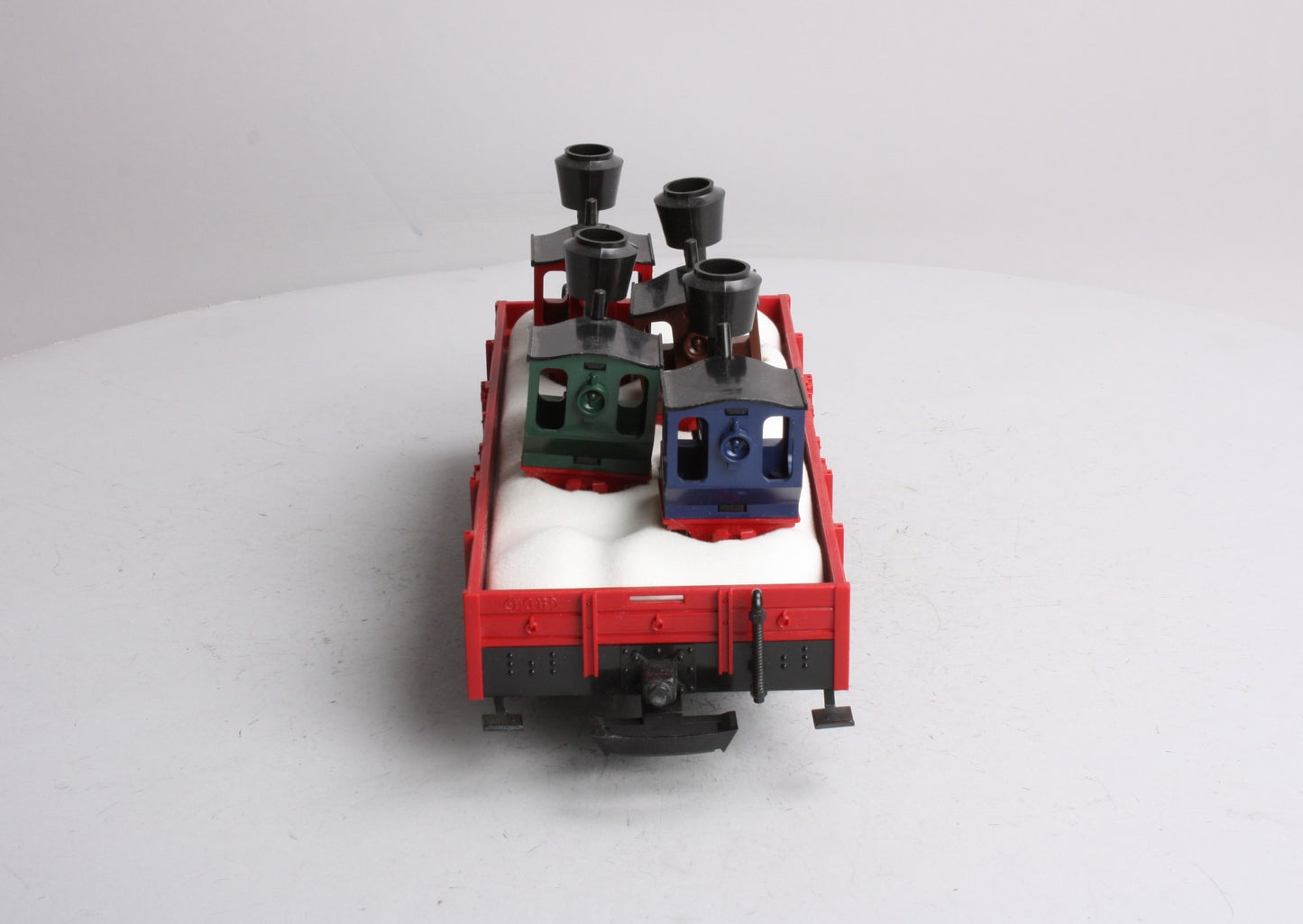 LGB 42100 G 1997 Christmas Flatcar w/4 Mini Trains Load LN/Box