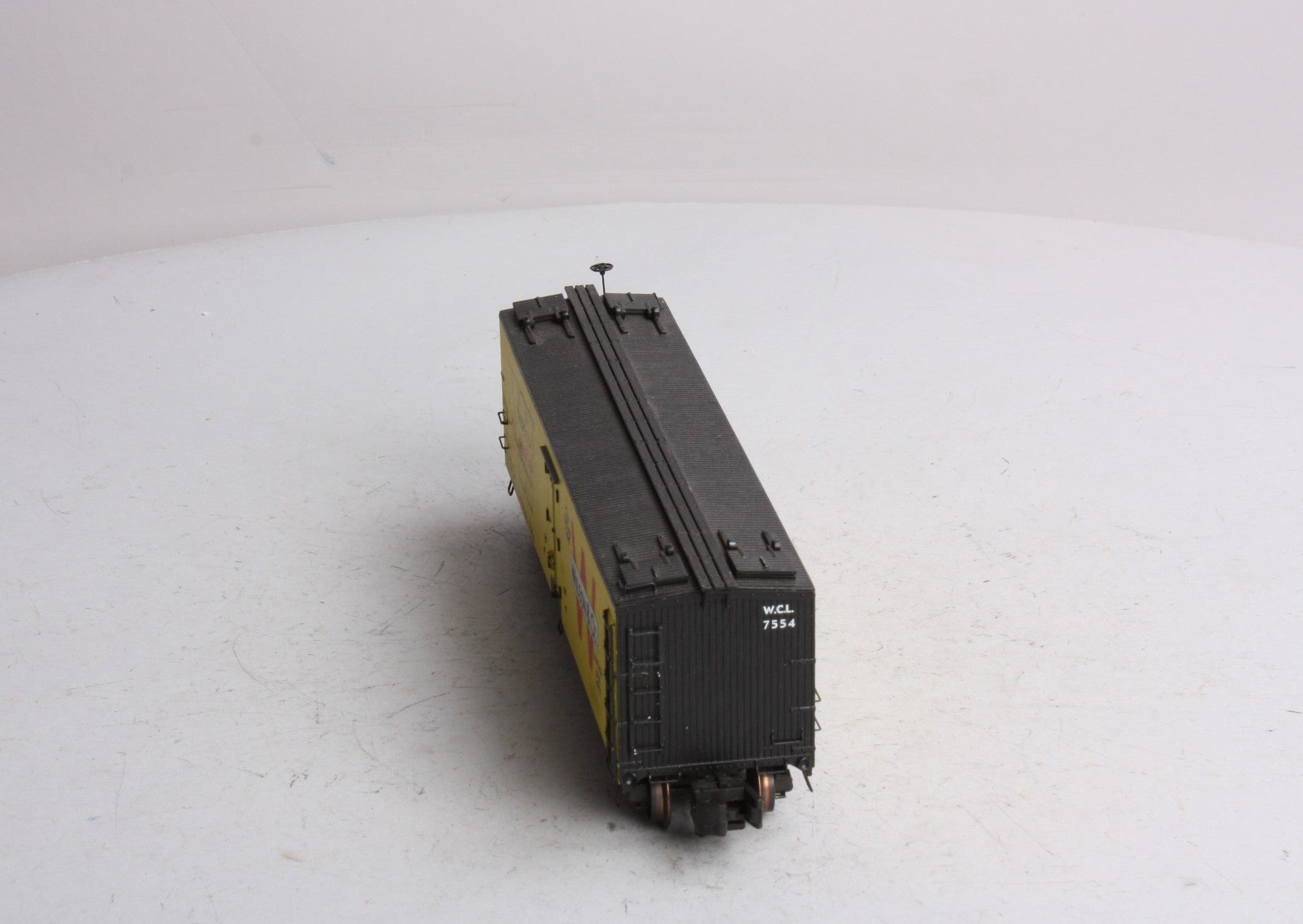 S-Helper 00514 S Gauge Wilson Car Lines 40' Wooden Billboard Reefer #7554 LN/Box