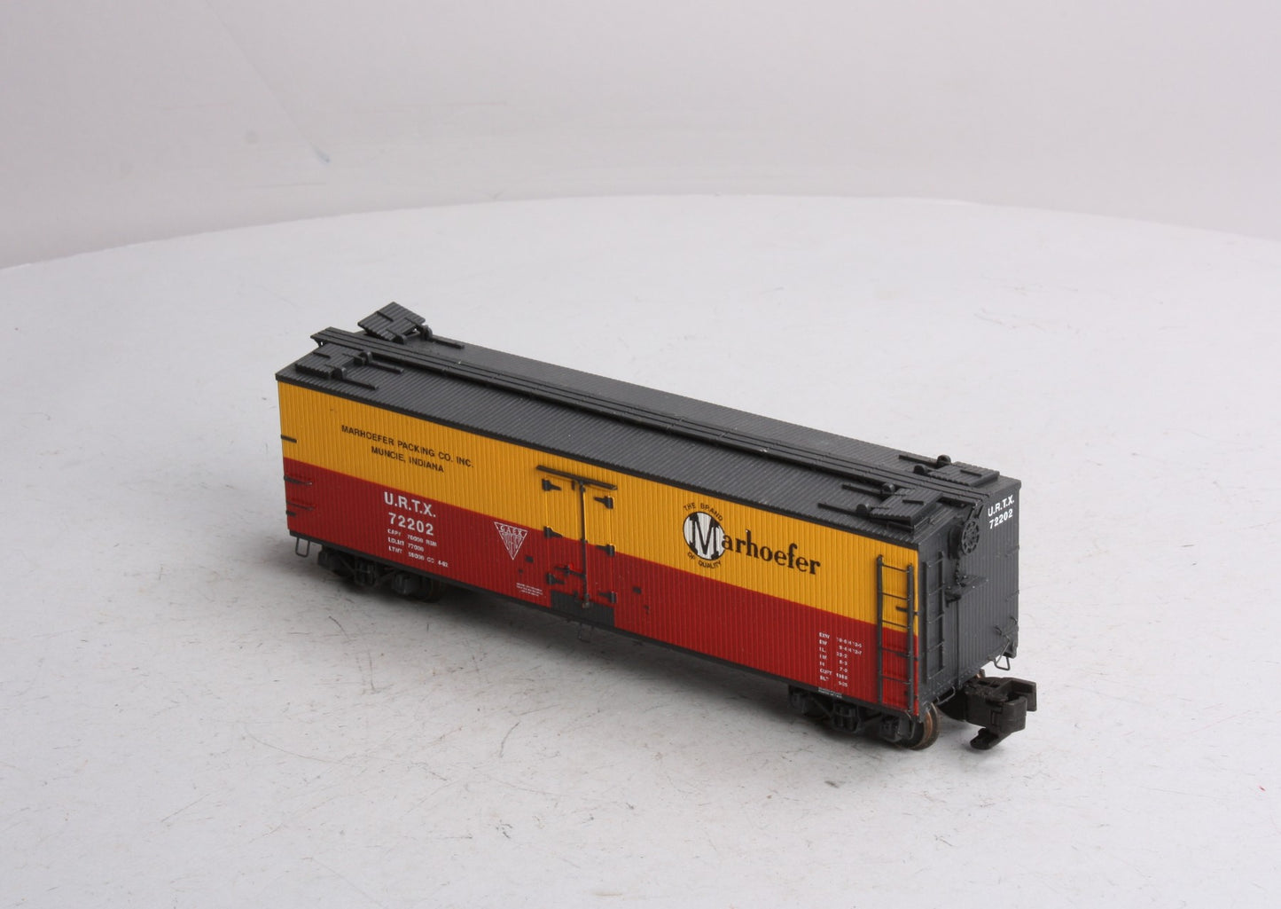 S-Helper 01803 S Gauge Marhoefer Reefer Car #72202 LN/Box