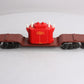 Lionel 6-9233 O Gauge 4 Truck Depressed Center Flatcar with Transformer EX/Box