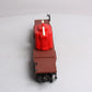 Lionel 6-9233 O Gauge 4 Truck Depressed Center Flatcar with Transformer EX/Box