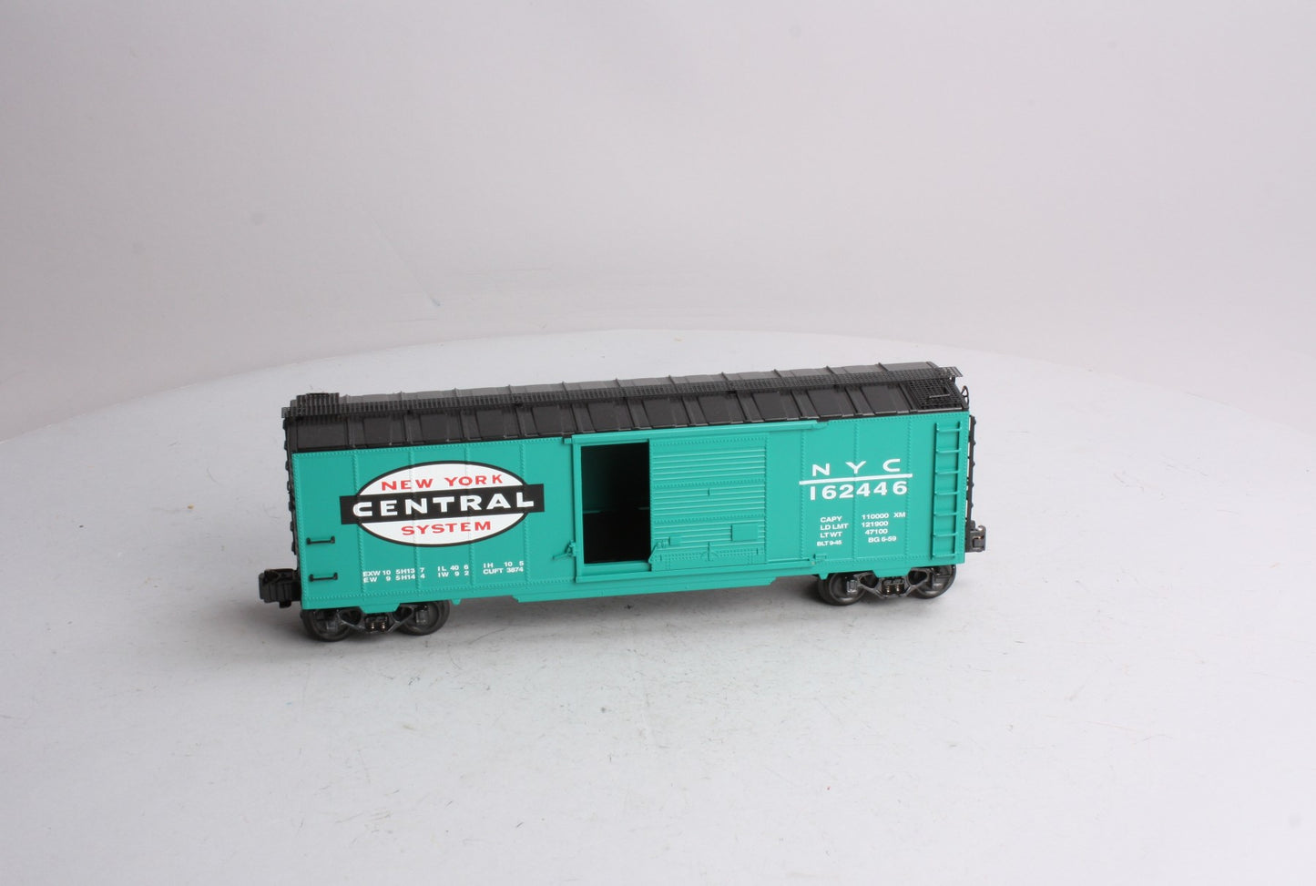 K-Line K751-1752 O Gauge New York Central Green Boxcar LN/Box