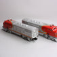 Lionel 6-38312 O Gauge Santa Fe F-3 AA Twin Diesel Locomotive Set #2343 LN/Box