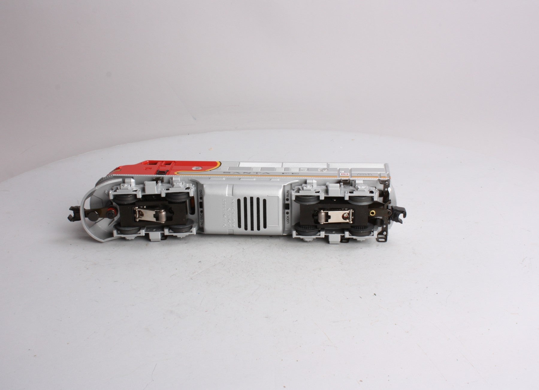 Lionel 6-38312 O Gauge Santa Fe F-3 AA Twin Diesel Locomotive Set #2343 LN/Box